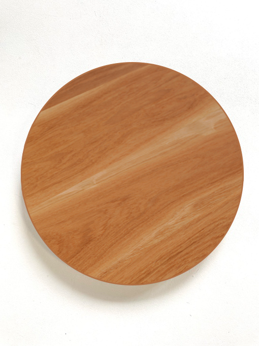 Столешница круглая D 60 из дубовых ламелей