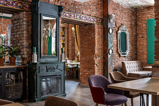 Проект для клиента Бруни семейное кафе, г. Самара от CorsaStyle