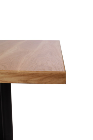 картинка Столешница квадратная 60*60 из дубовых ламелей от компании CORSASTYLE